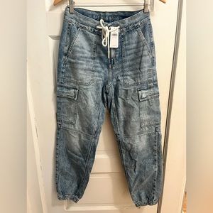 NWT- American eagle denim joggers
